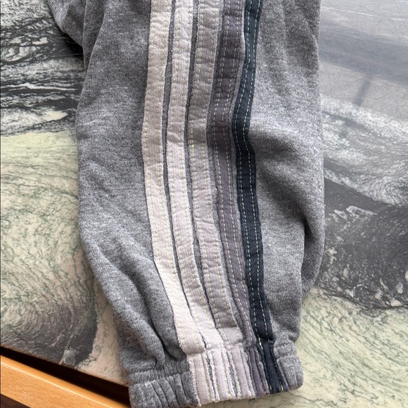 Aviator Nation Gray Joggers with Rainbow Stripe - Picture 3 of 5